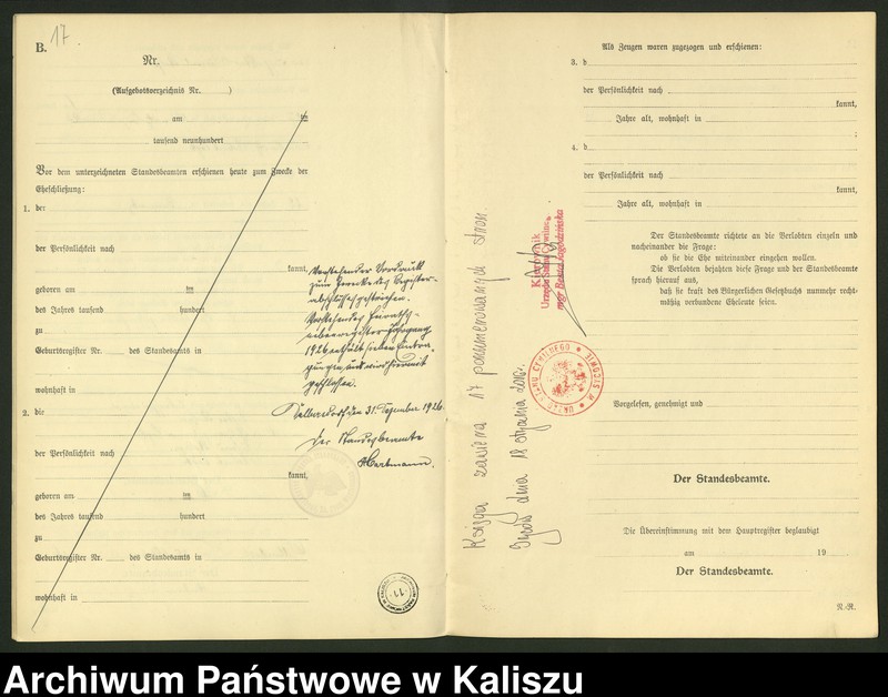 Obraz 11 z jednostki "[Księga małżeństw]"
