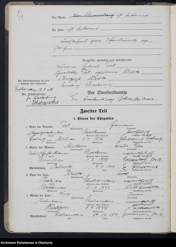 image.from.unit.number "Familienbuch-Zweitbuch Tom II,Nr 1 - 44"