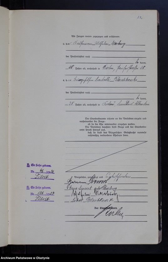 image.from.unit.number "Heirats-Haupt-Register Nr 1 - 26"