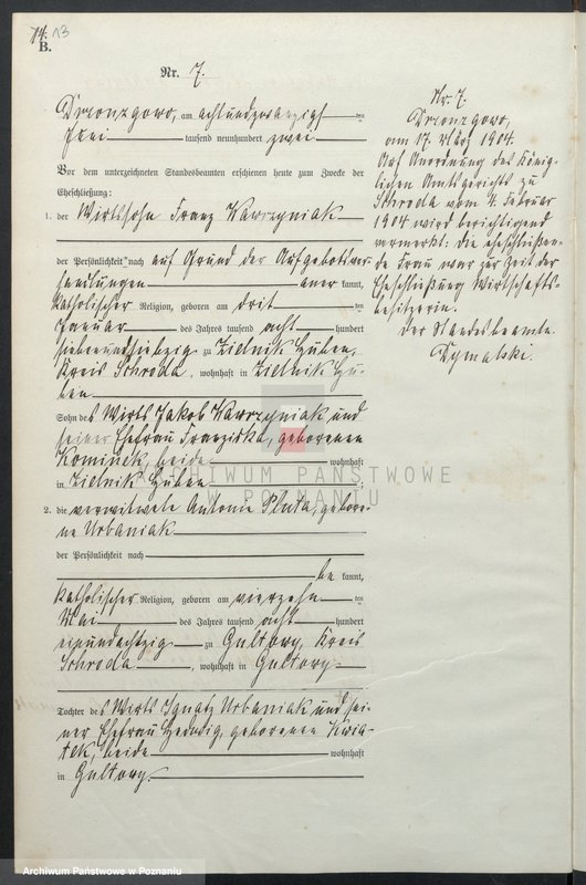 image.from.unit.number "Księga małżeństw"