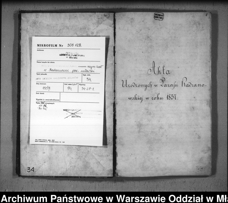 image.from.unit.number "Akta urodzeń, małżeństw i zgonów"