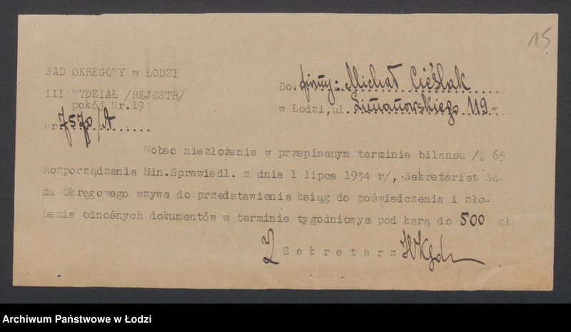 Obraz 17 z jednostki "Michał Cieślak- sklep kolonialno-spożywczy"