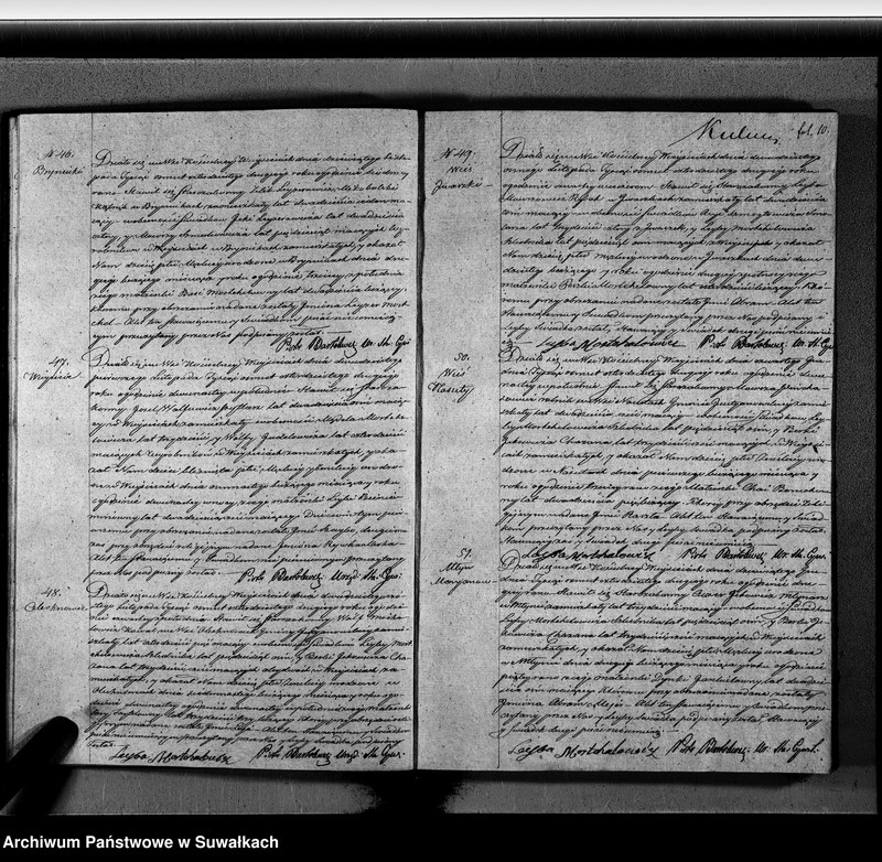 image.from.unit.number "Duplikat Aktow urodzonych, zaślubionych i Zeszłych Wyznania Mojżeszowego Okręgu Wiejsieie na Rok 1842 sporządzony"