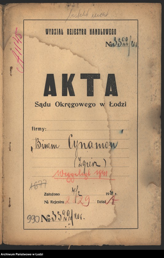 Obraz 2 z jednostki "Binem Cynamon – sprzedaż przędzy i gałganów – Zgierz"