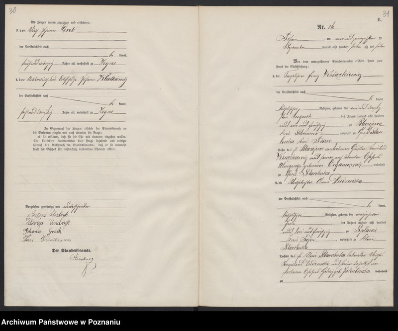 Obraz 18 z jednostki "Księga małżeństw"