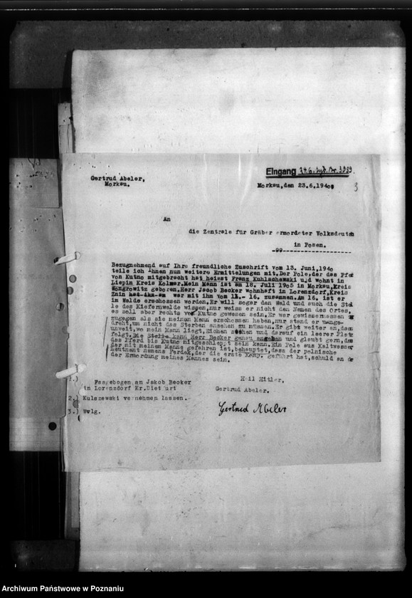 Obraz 7 z jednostki "Adolf Abeler aus Norkau, Kreis Wongrowitz (Wągrowiec)"