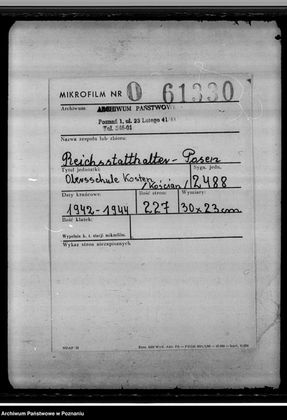 Obraz 2 z jednostki "Oberschule Kosten (Kościan)"