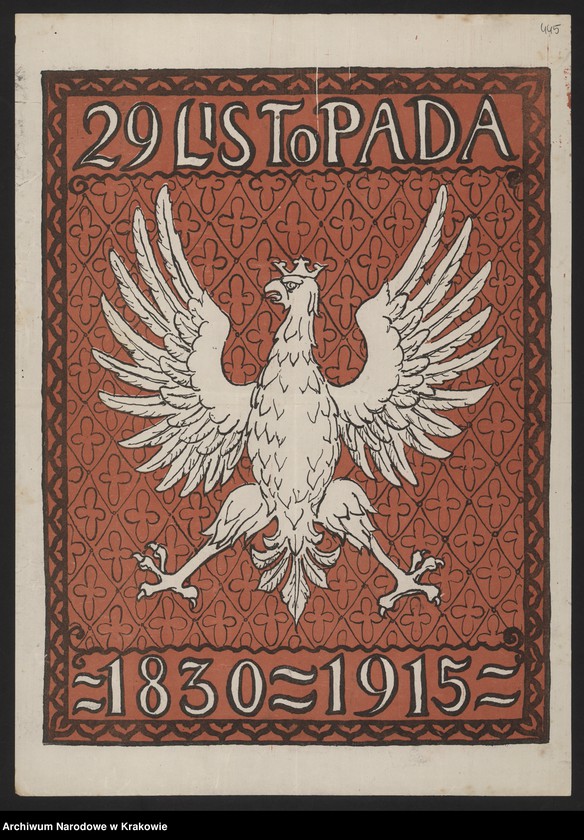 image.from.collection.number "Znaczki i cegiełki kwestacyjne w zasobie Archiwum Narodowego w Krakowie"