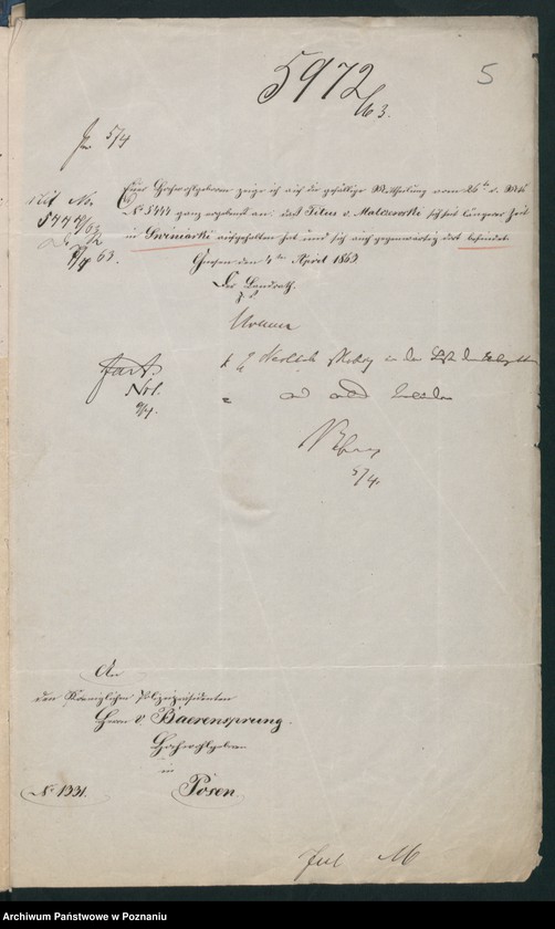 Obraz 11 z jednostki "A. betr. Familie von Malczewski"