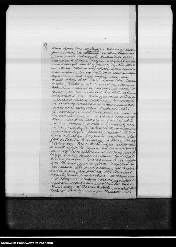 Obraz 12 z jednostki "[Komitet Generalny Pomocy dla Ofiar Wojny w Vevey, Bratnia Pomoc Koła Akademickiego Komitetu Wychodźców w Pradze- sprawozdania i wycinki prasowe.]"