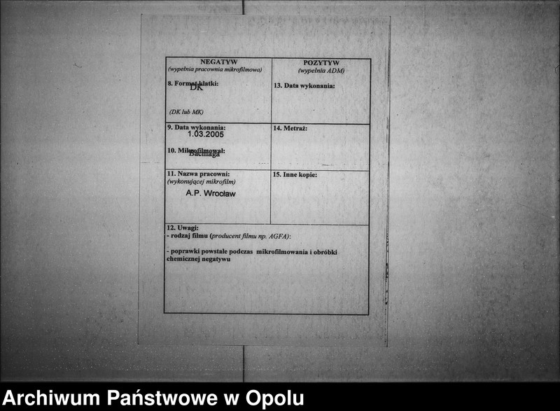 Obraz 3 z jednostki "Acta des Magistrats zu Oppeln betreffend die im Kreise Oppeln bestehenden Erwerbs und Wirtschafts-Genossenschaften polnischer oder katholischer (ultramontaner) Vereine"