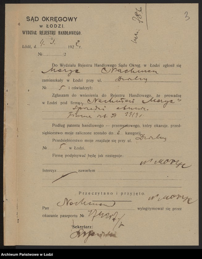 Obraz 5 z jednostki "Moryc Nachman- sprzedaż obuwia"