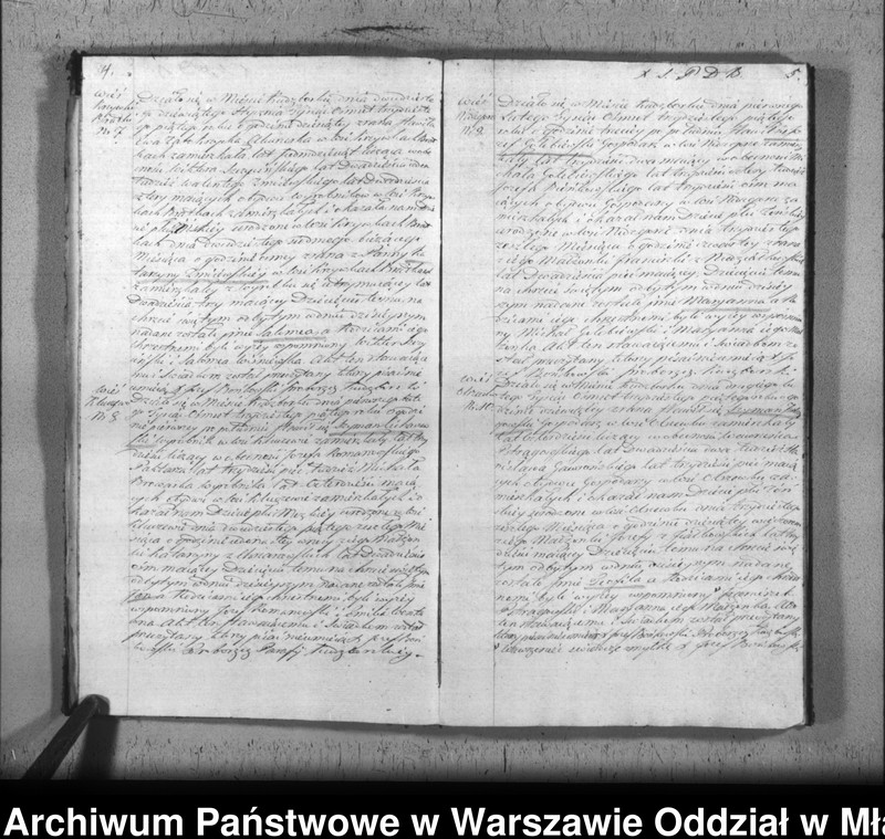 Obraz 7 z jednostki "Akta urodzin, małżeństw i zgonów"