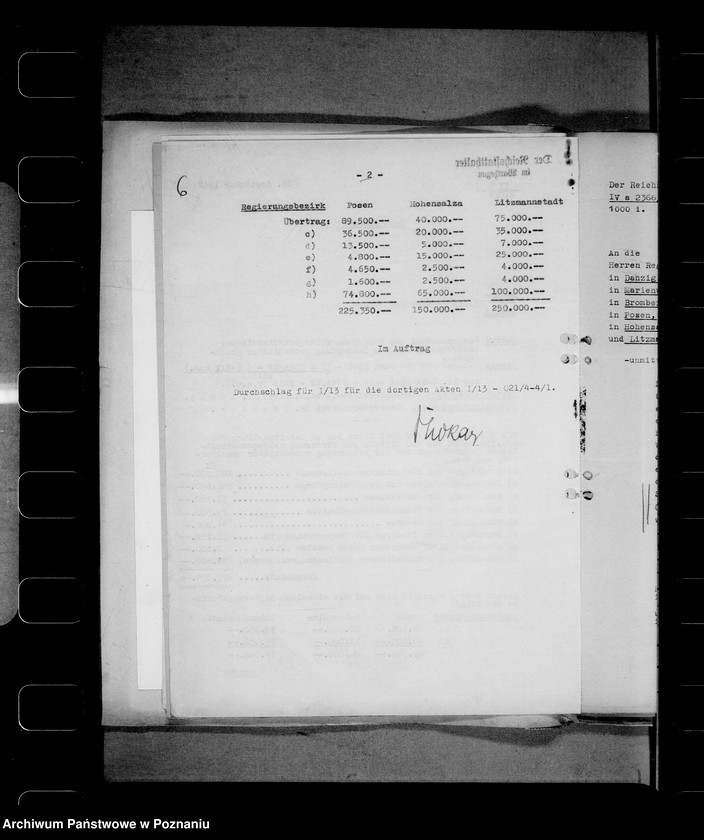 Obraz 10 z jednostki "Voranschlag- Medizinalverwaltung"