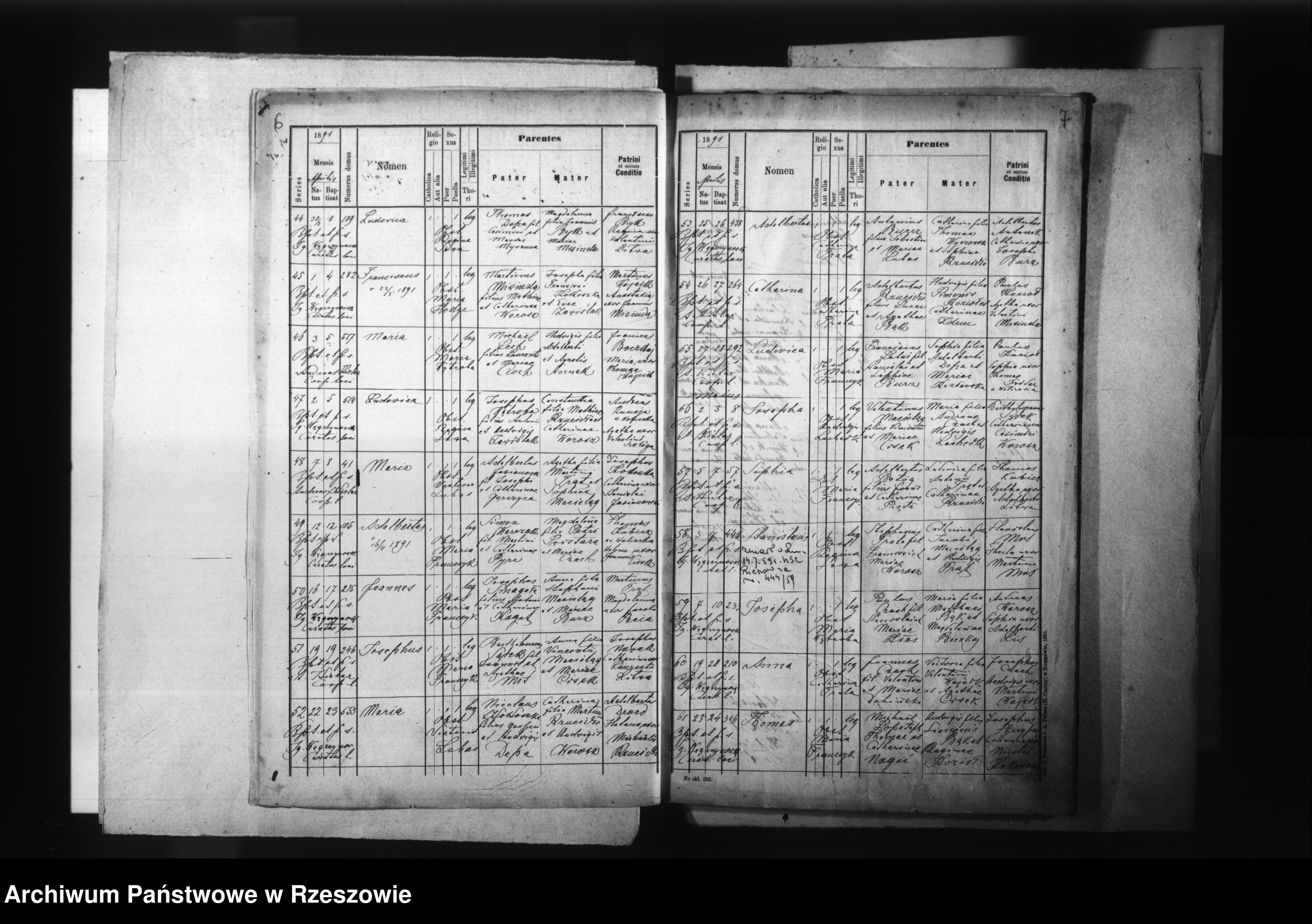 Skan z jednostki: Księga urodzeń, małżeństw i zgonów - Świlcza, Rudna Wielka, Rudna Mała (Rejtarada), Rogoźnica, Woliczka