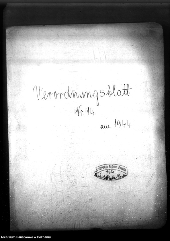 Obraz 4 z jednostki "Verordnungsblatt Nr. 14"