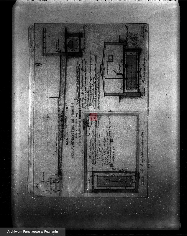 Obraz 13 z jednostki "Zatwierdzenie projektu zakładu przemysłowego urządzenia kotłowni nr 449, własność F. Krukowski w Jarocinie Przemiał zboża"