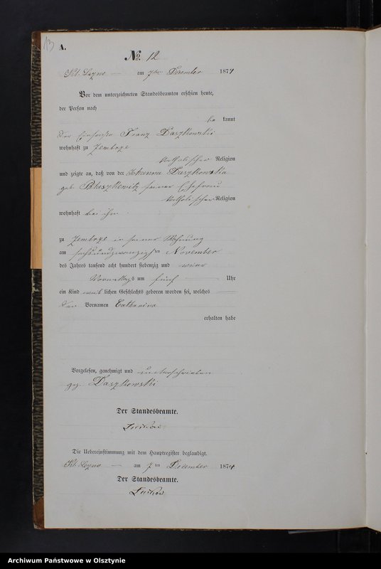 image.from.team "Urząd Stanu Cywilnego w Boleszynie pow. nowomiejski (dawny pow. brodnicki)"