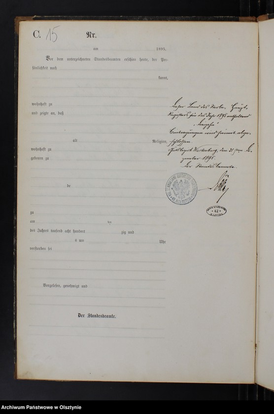 image.from.unit.number "Sterbe-Haupt-Register nr 1 - 13"