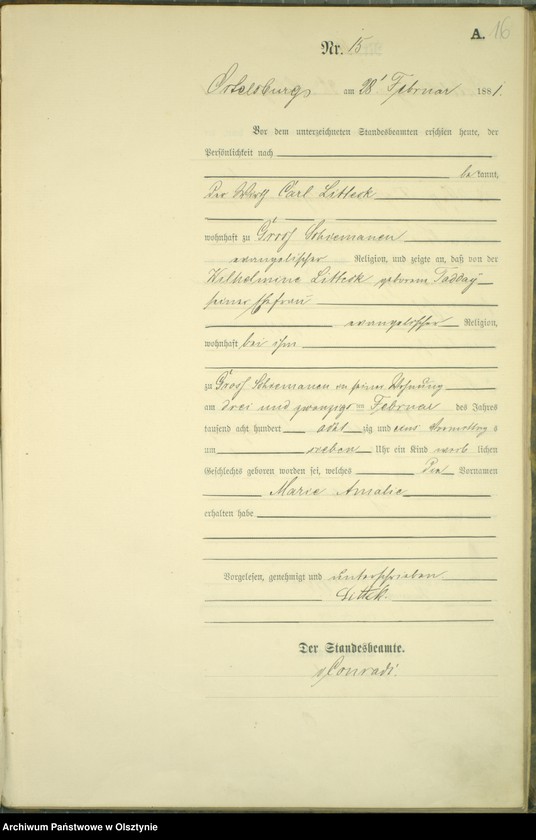 image.from.unit.number "Geburts-Haupt-Register Nr 1 - 99"