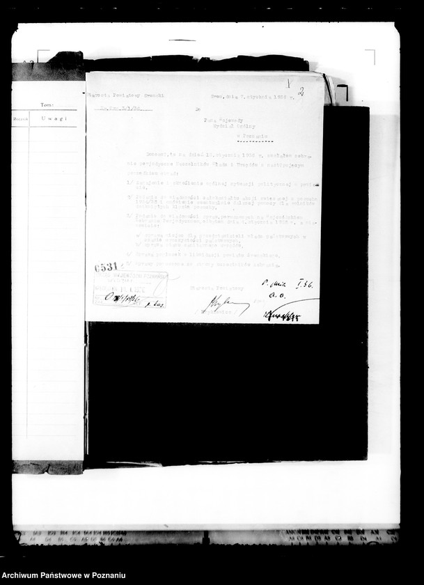 Obraz 6 z jednostki "Zebrania periodyczne powiatowe /kierowników władz i urzędów niezespolonych z terenu poszczególnych powiatów omawiające ogólną sytuację polityczną i społeczno-gospodarczą"