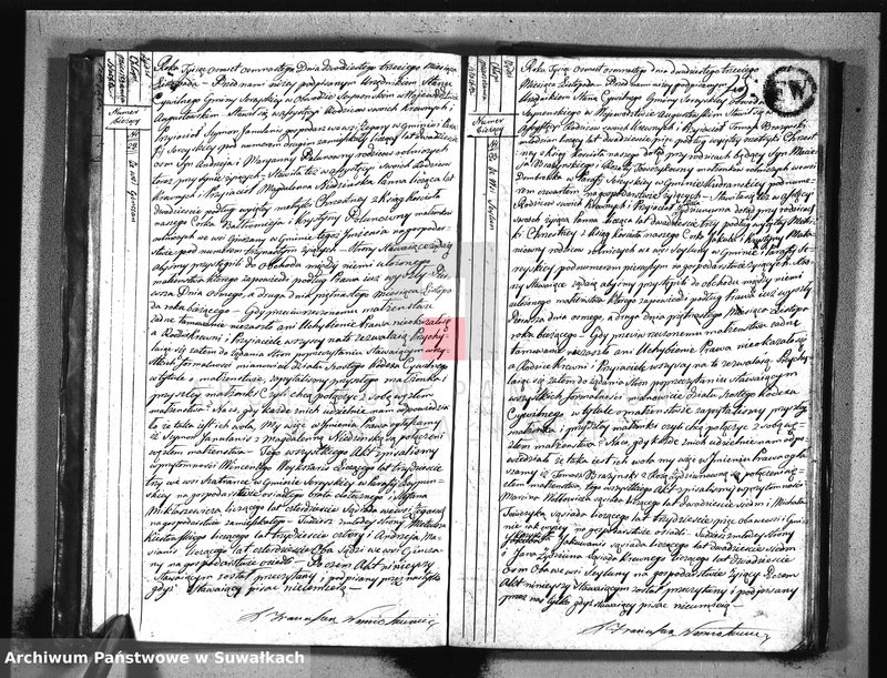 image.from.unit.number "Akta urzędnika stanu cywilnego gminy i parafii sereyskiey zaślubionych od dnia 1-go stycznia 1818 do ostatniego grudnia tegoż roku"