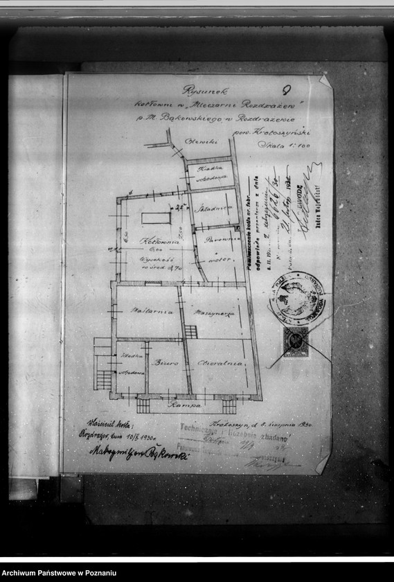 image.from.unit.number "Mleczarnia w Rozdrażewie pow. krotoszyński nr woj. kotła 481"