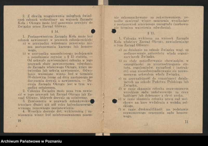 image.from.unit.number "Statuty Związku Powstańców Wielkopolskich."