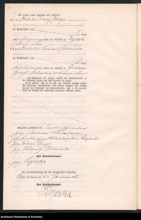 Obraz 7 z jednostki "Księga małżeństw"