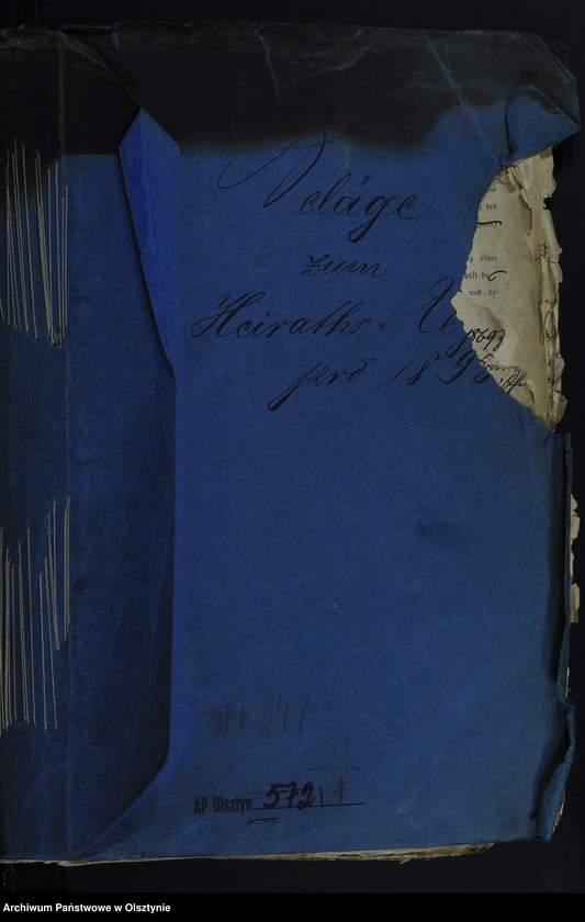 image.from.unit.number "Beläge zum Heiraths-Register"