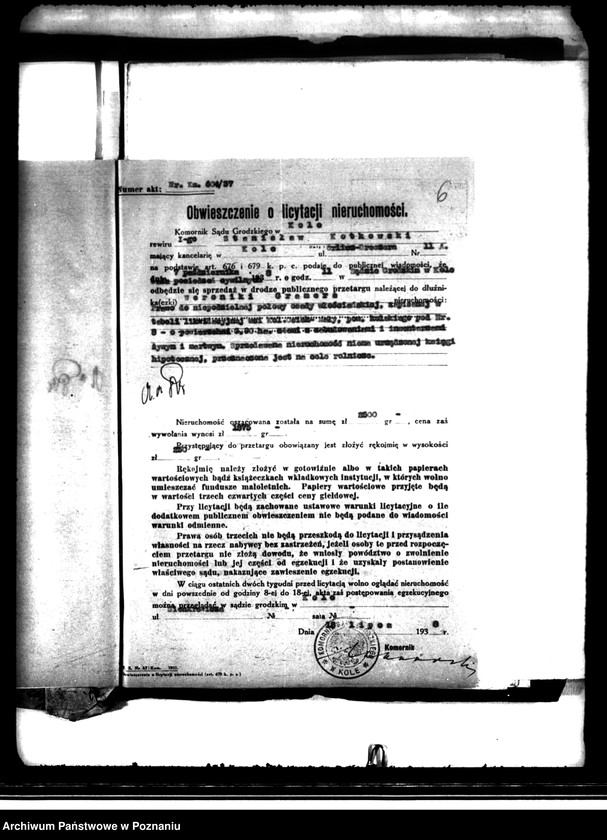 image.from.unit.number "Przymusowe przetargi nieruchomości powiatu kaliskiego"