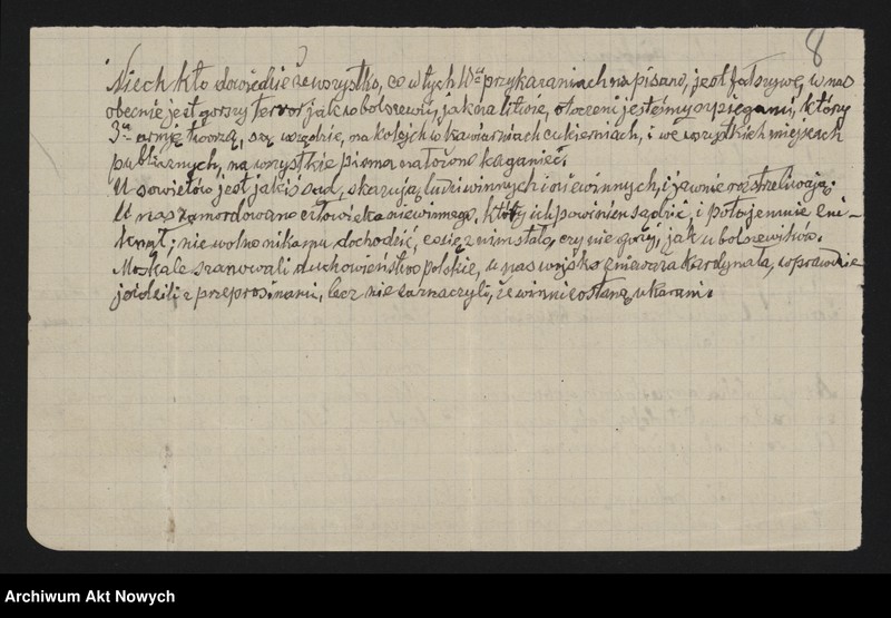 image.from.unit.number "N.N.; Dotyczy roli I. Mościckiego przy odsłonięciu pomnika W. Wilsona, sprawy brzeskiej, prześladowania narodowców; L.1"