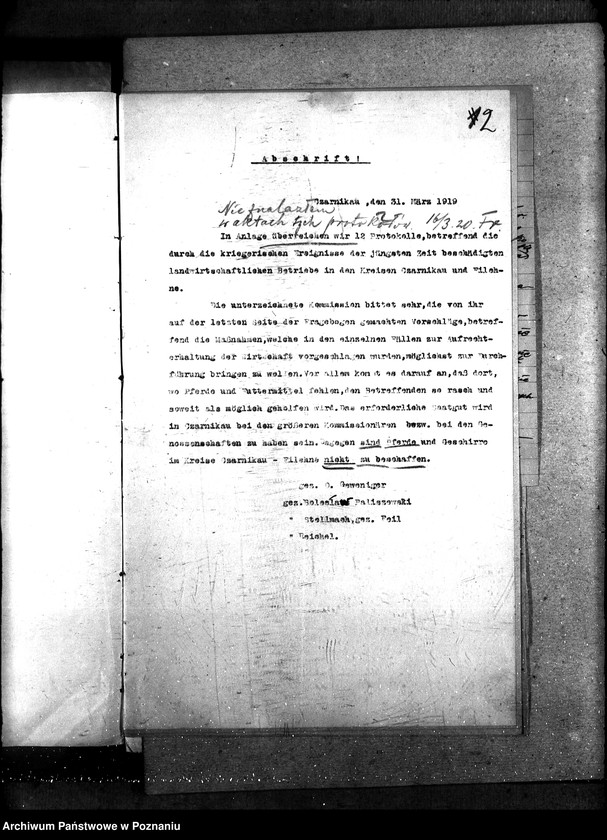 Obraz 6 z jednostki "Sprawy szczegółowo-administracyjne Szkody wojenne p. Chodzież i Czarnków"