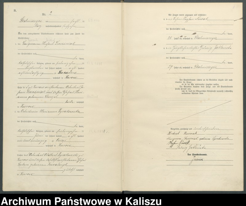 Obraz 6 z jednostki "[Księga małżeństw]"