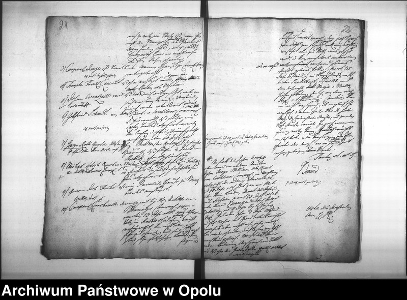 Obraz 17 z jednostki "Acta des Magistrats zu Oppeln von Aufnahme der Invaliden, deren Versorgung und Gnaden Gehalt ingleichen den jährlichen Eingaben von 1769 bis Vol. I"