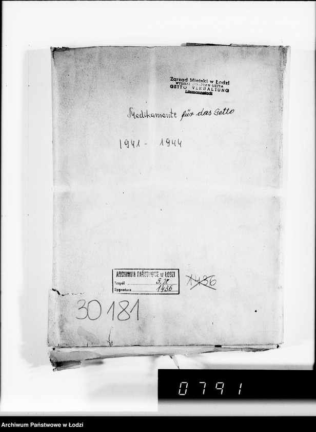 Obraz 4 z jednostki "Medikamente für das Getto"