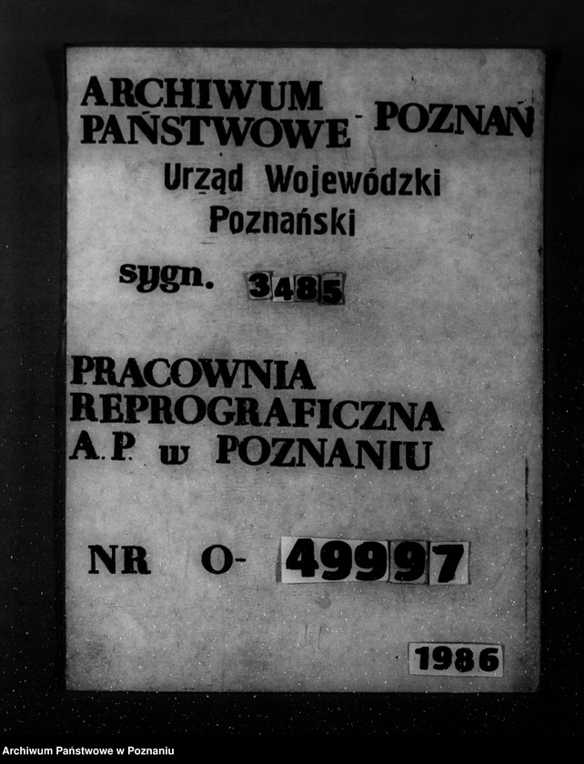 Obraz 1 z jednostki "Gospodarka w lasach majątku Jarogniewice powiat kościański"