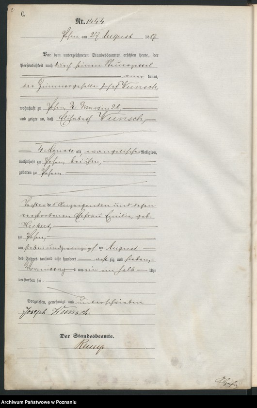 Obraz 5 z jednostki "Księga zgonów t. IV"