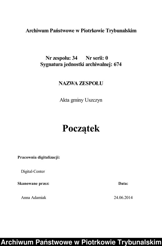 Obraz 3 z jednostki "Kniga postoânnago narodonaseleniâ derevni Uŝin""