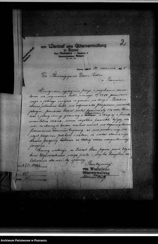 Obraz 6 z jednostki "Gorzelnia majętności Karna powiat wolsztyński nr woj. kotła 5246"