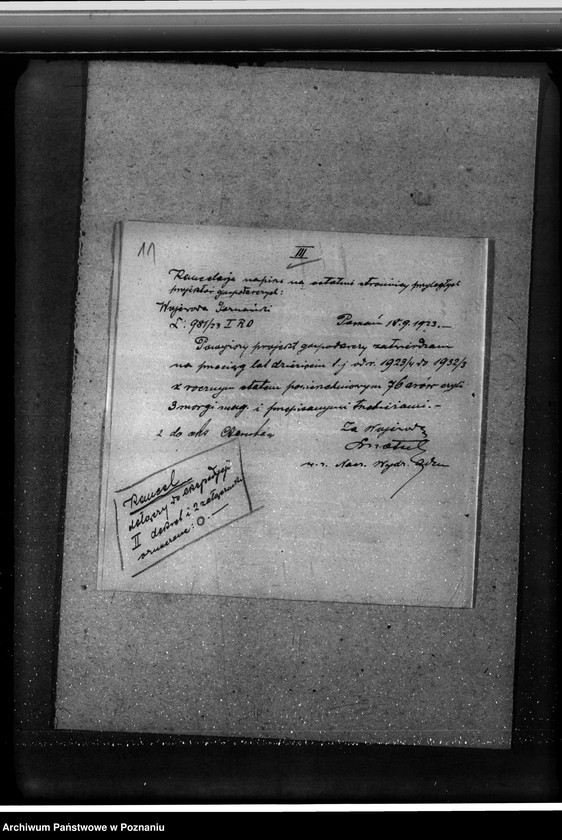 Obraz 15 z jednostki "/Nadzór nad gospodarką w lasach gminy Osuch w powiecie czarnkowskim własność Ewald Draeger"