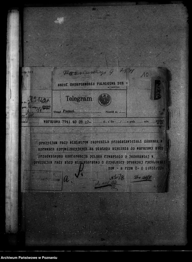 Obraz 17 z jednostki "Okólniki Ministerstwa Aprowizacji do starostw"