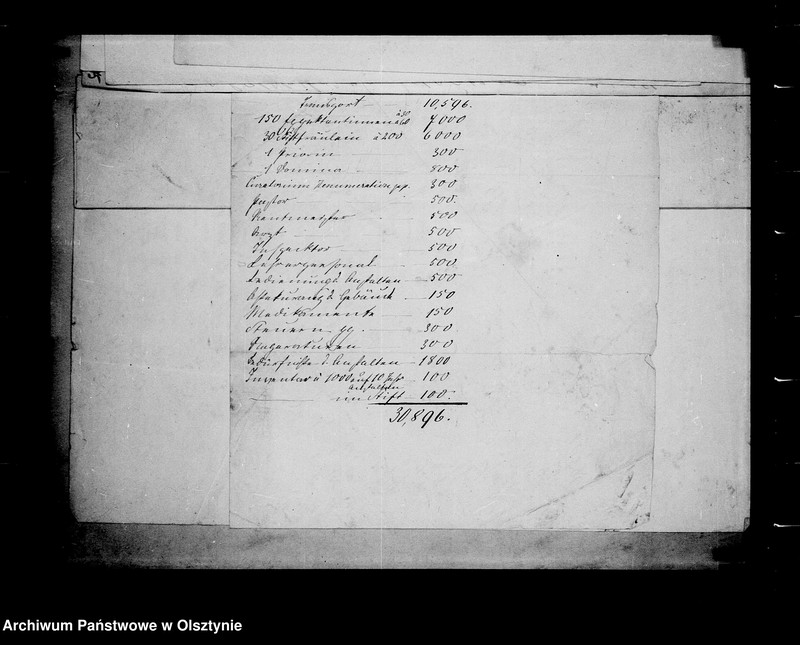 image.from.unit.number "/Berechnungen v. Einkünften u. Zahlungen in dem v. A. Gfin Lehndorff- Steinort projektierten Siechen- u. Waisenhäusern/"