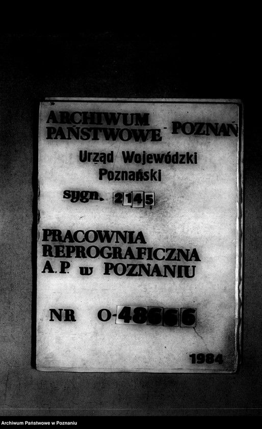 Obraz 1 z jednostki "Parcelacja prywatna Podanin powiat chodzieski"