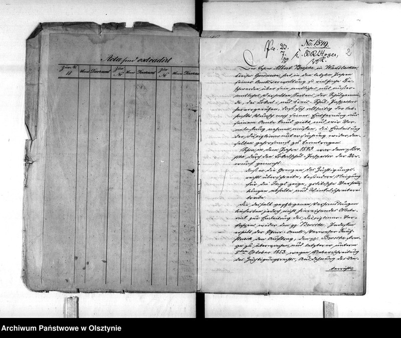 image.from.unit.number "Disziplinar-Untersuchung gegen den Lehrer Brosche [Albert] zu Wandlacken Kreises Gerdauen"