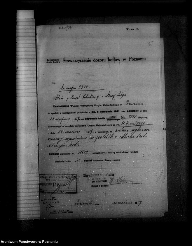 Obraz 9 z jednostki "Młyn P. Schillinga w Nowym Młlynie powiat poznański nr woj. 5949"