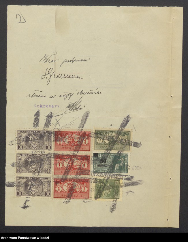 Obraz 4 z jednostki "Szlama Grauman- sprzedaż dodatków krawieckich"