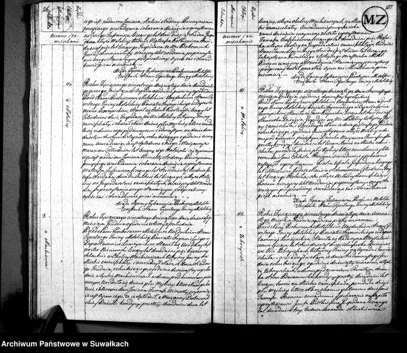 image.from.unit.number "Akta Urodzenia Urzędnika Stanu Cywilnego Gminy Metelskiey Powiatu Seyneńskiego Departamentu Łomżyńskiego od 1-go Maia Tysiąc osiemnastego dziesiątego Roku aż do 1-go Stycznia Roku Tysiąc osimset dwunastego"