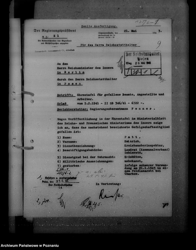 Obraz 14 z jednostki "Beamten des höheren, mittleren und einfachen Dienstes"