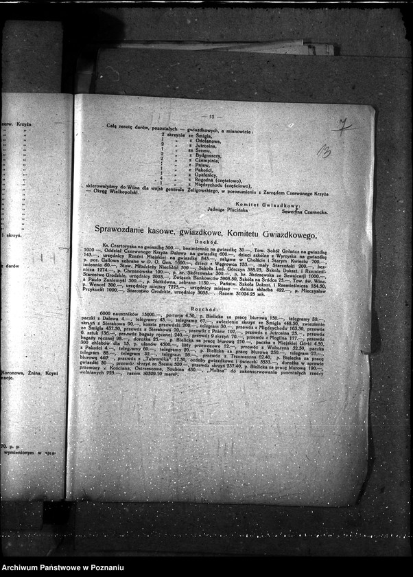 Obraz 17 z jednostki "Sprawy gospodarcze-ogólne Sprawozdania miesięczne działalności dep."